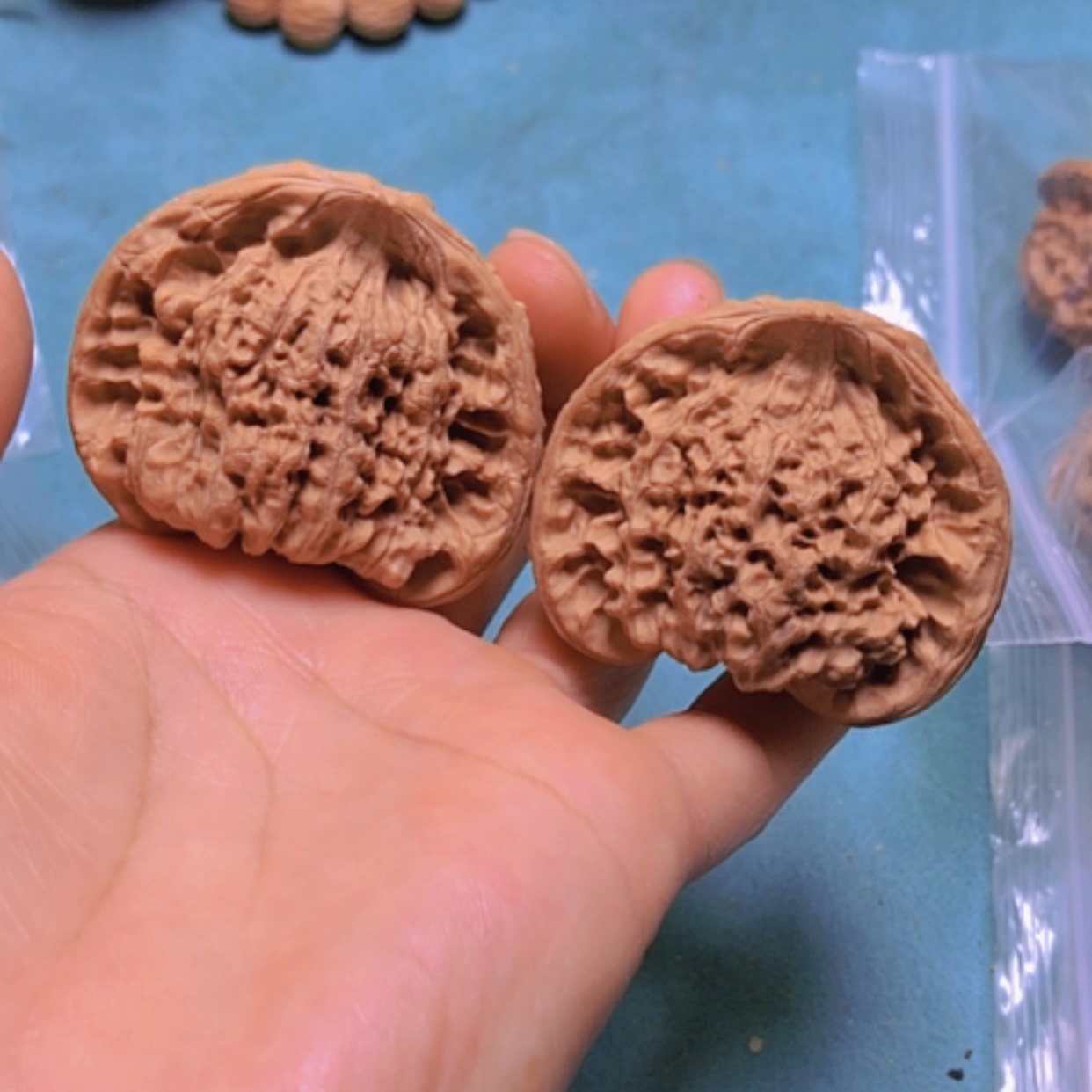 【闪购商品】核桃摆件46.5蛇头磕尖