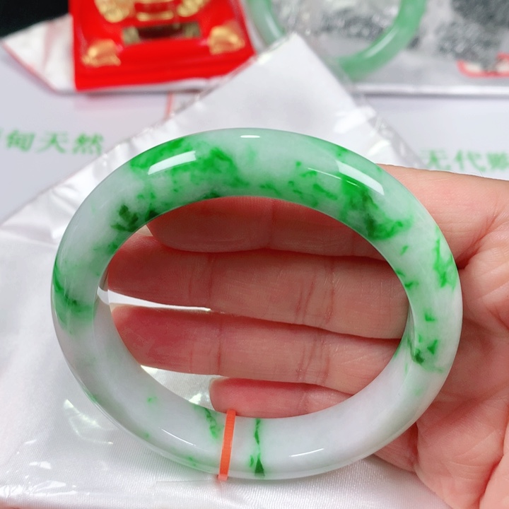 未镶嵌手镯翡翠   编号FD216 正圈57