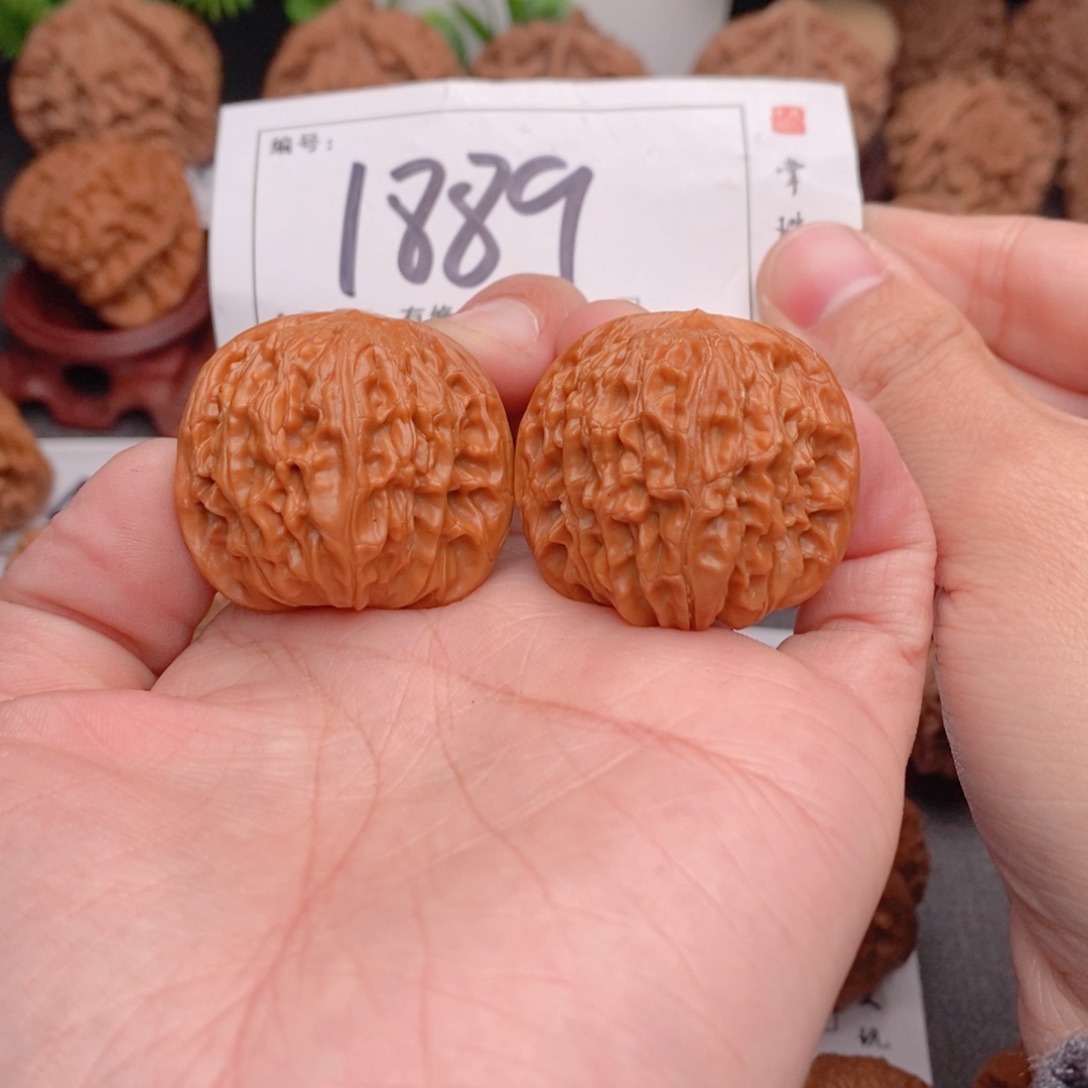 吊坠文玩核桃35正磨1889