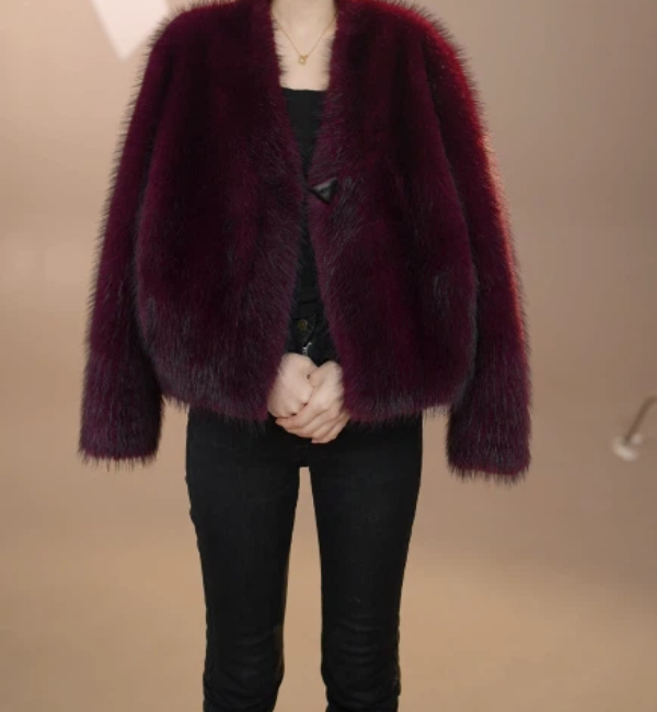 X时尚轻奢贵夫人短外套2025冬季新款气质百搭保暖上衣