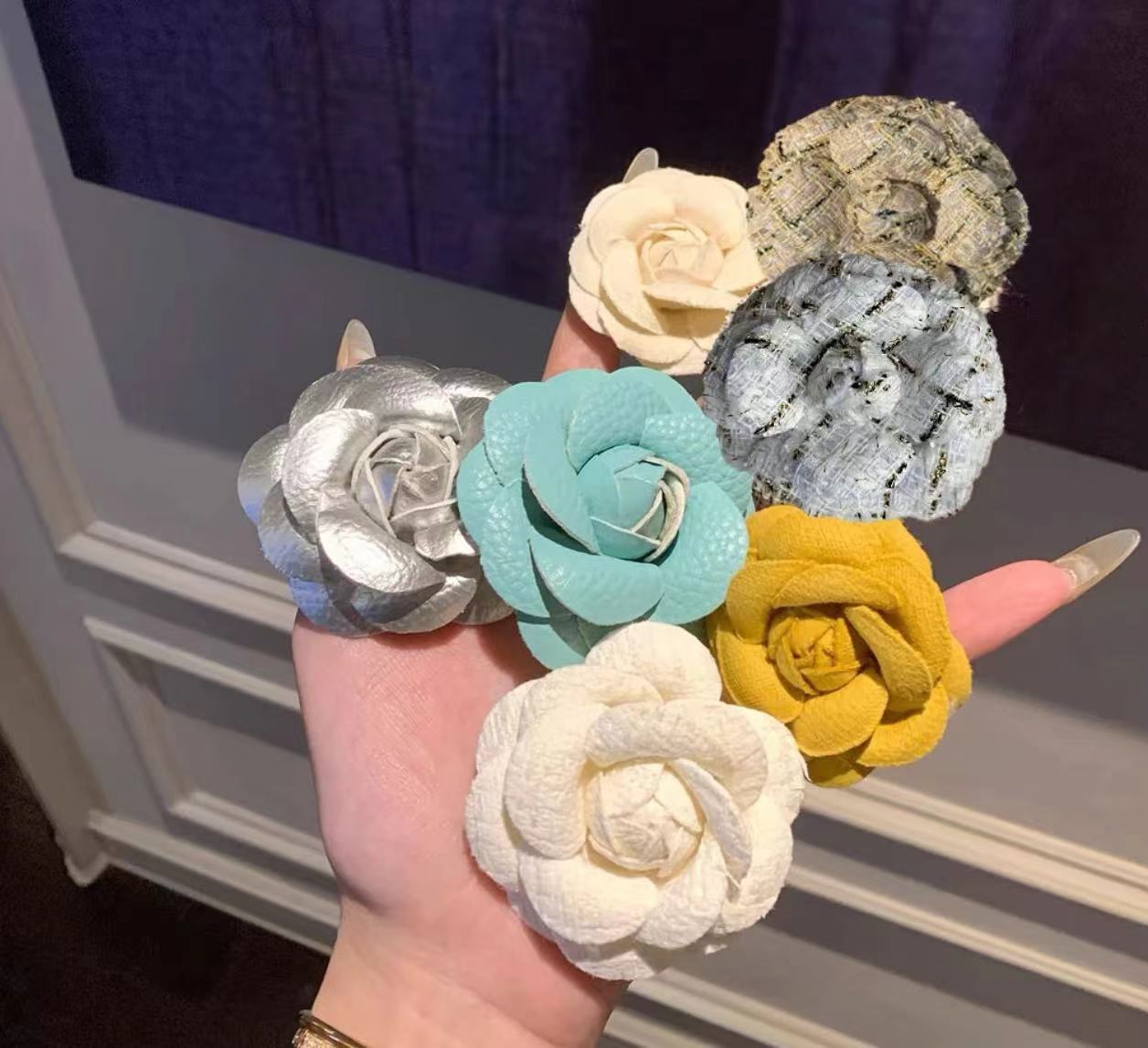 随机山茶花配饰