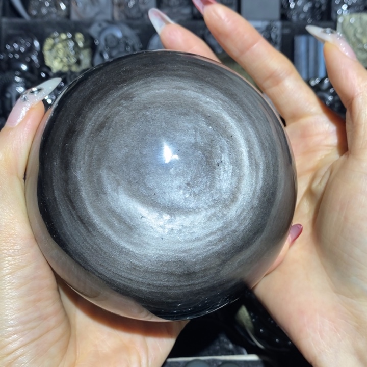 黑曜岩珠宝奇石未镶嵌用****7