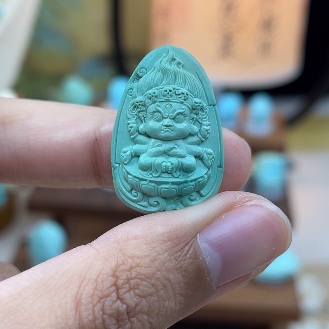 绿松石未镶嵌珠宝奇石194