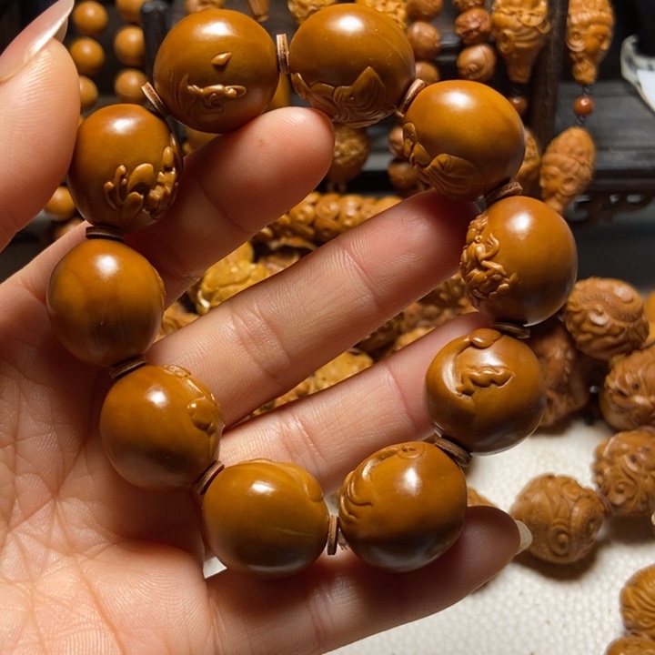 【闪购商品】橄榄核手串/手链无相佛