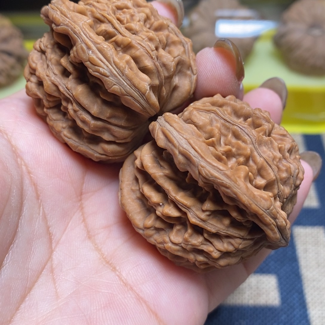 烟***北吊坠文玩核桃篓子46