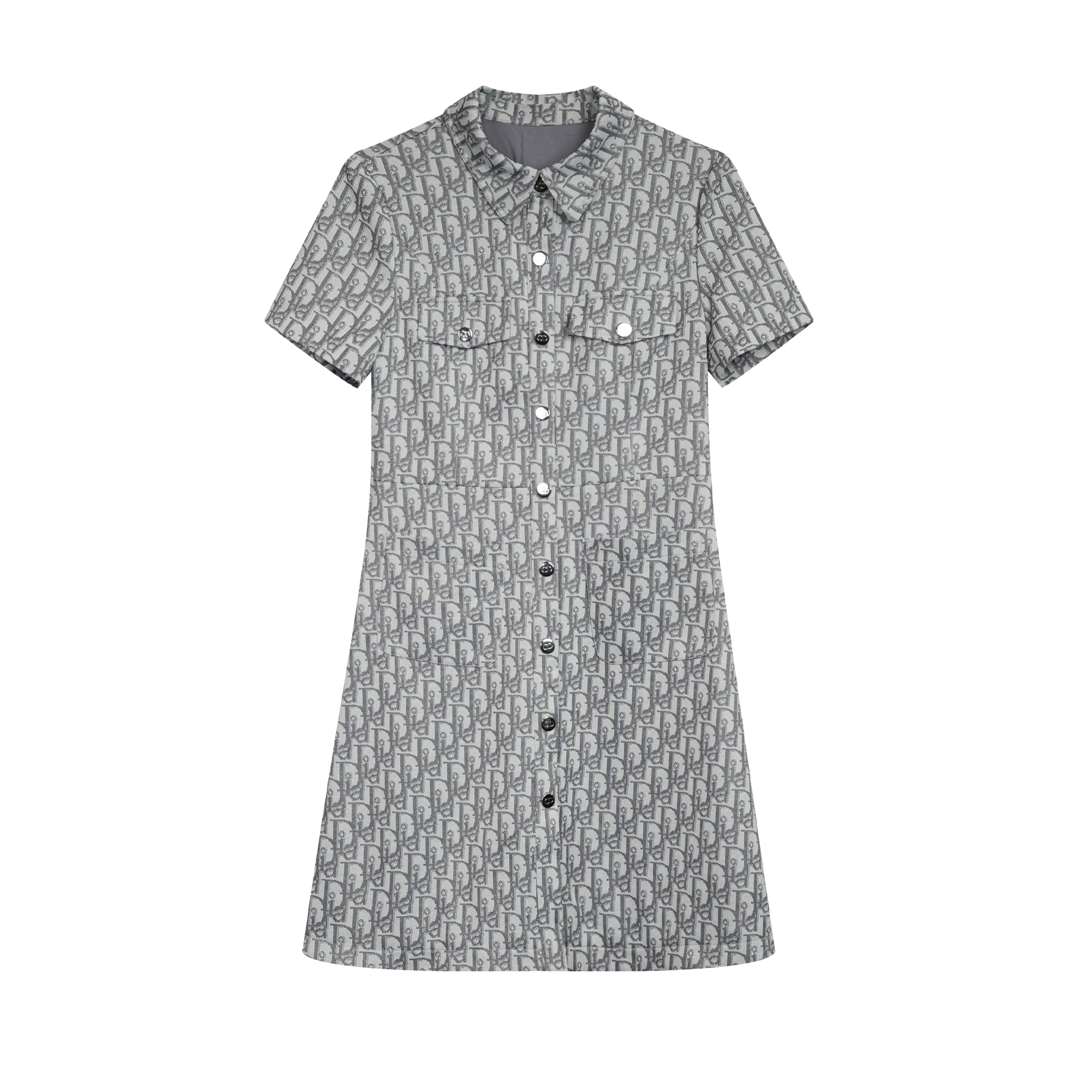 DIORA HEALY/迪奥海莉夏季新款满印桑蚕丝女士连衣裙33D6083922