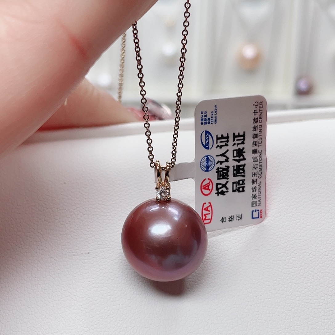 吊坠(赠链)合金淡水珍珠