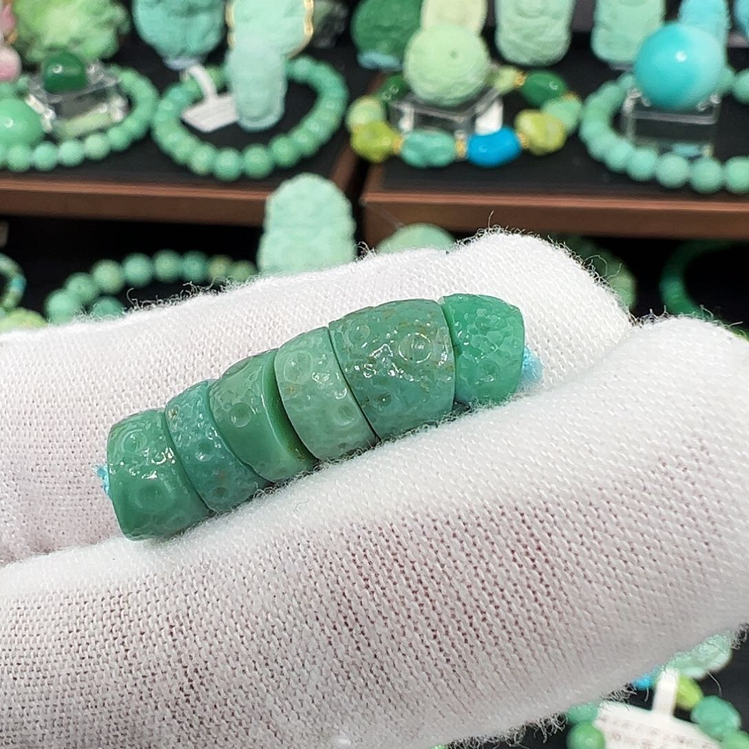 绿松石未镶嵌绿松石主播璐璐