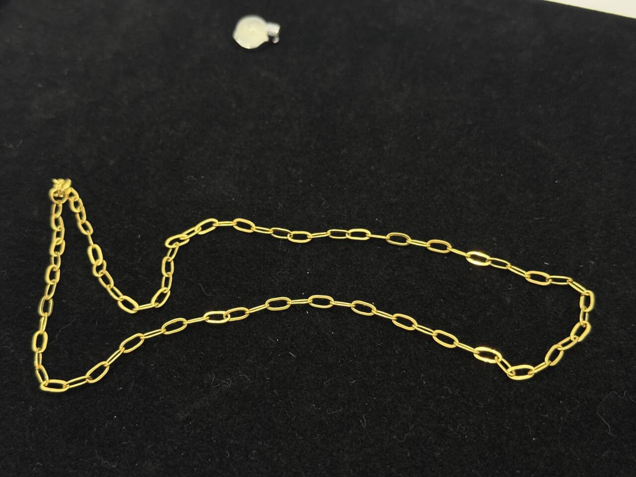 【基地先鉴后发】 48小时鉴赏期  K黄大卡链项链