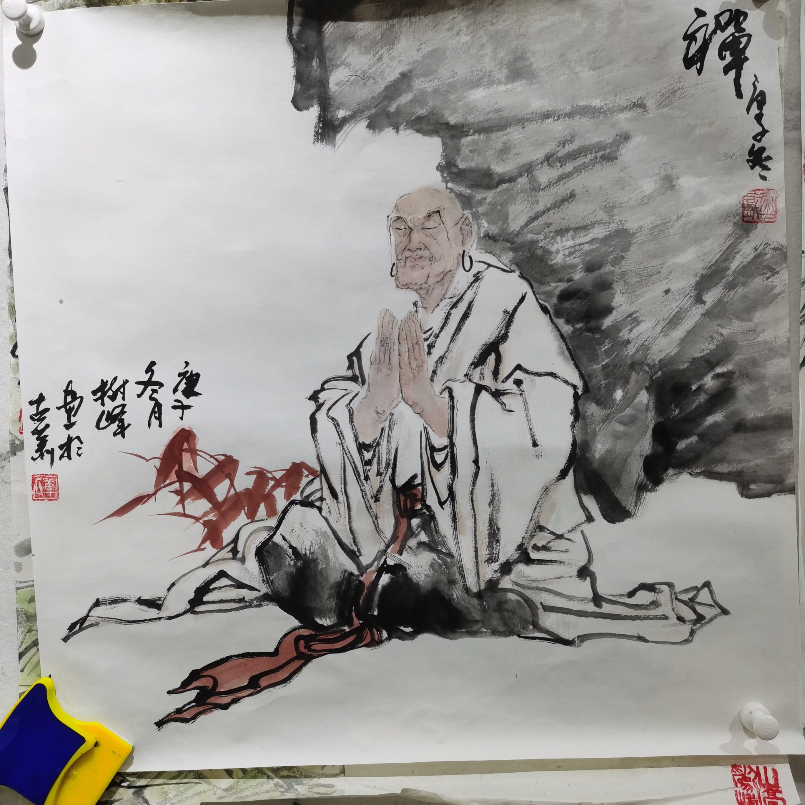 单衍河国画作品福利