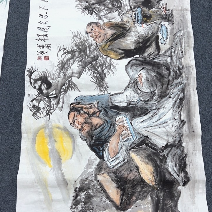 国画纯手绘作品欣赏图