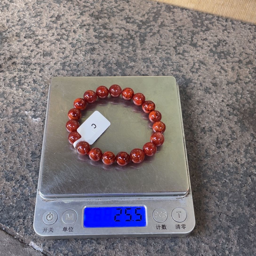 未镶嵌手链南红玛瑙