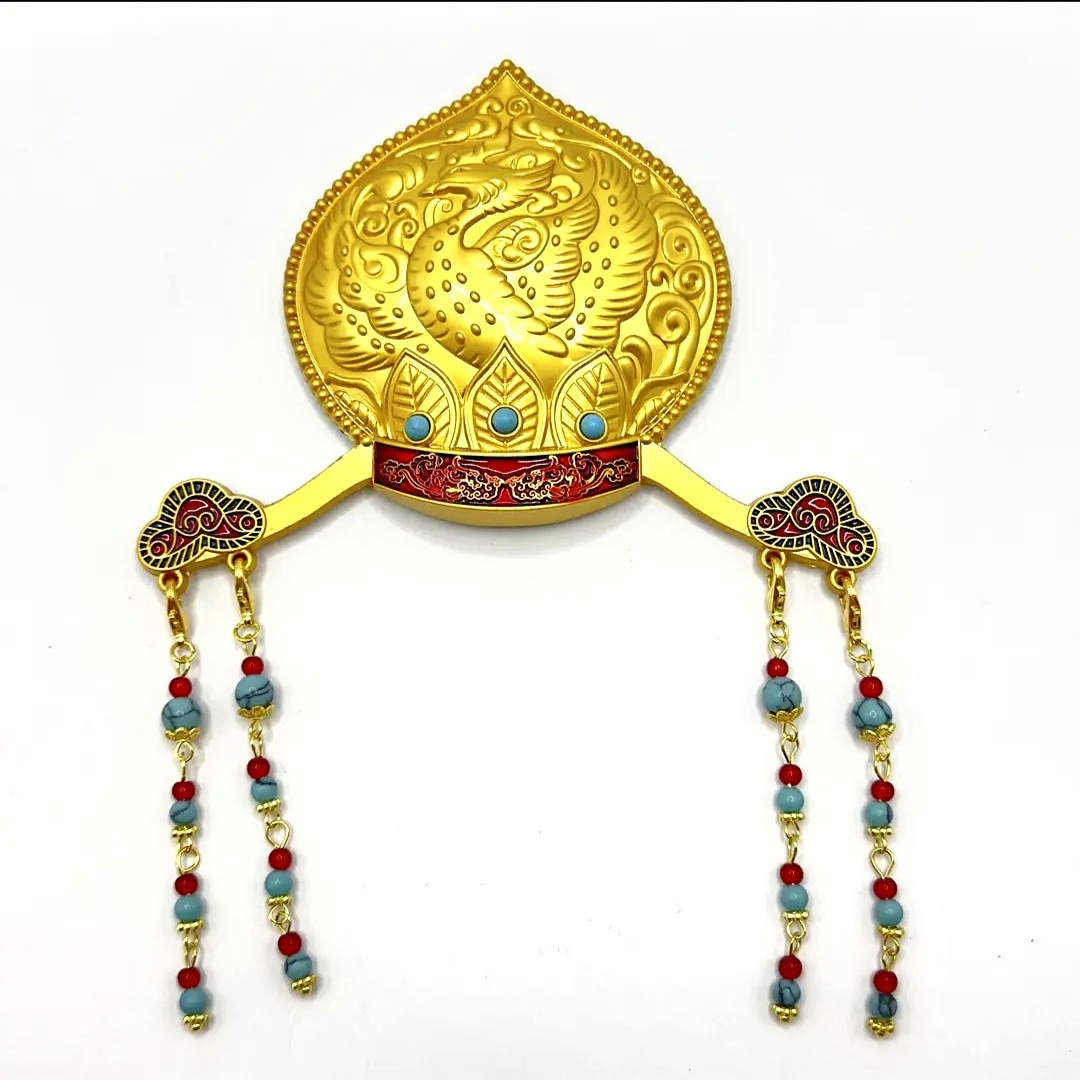 回鹘公主冠冰箱贴敦煌文创冰箱贴