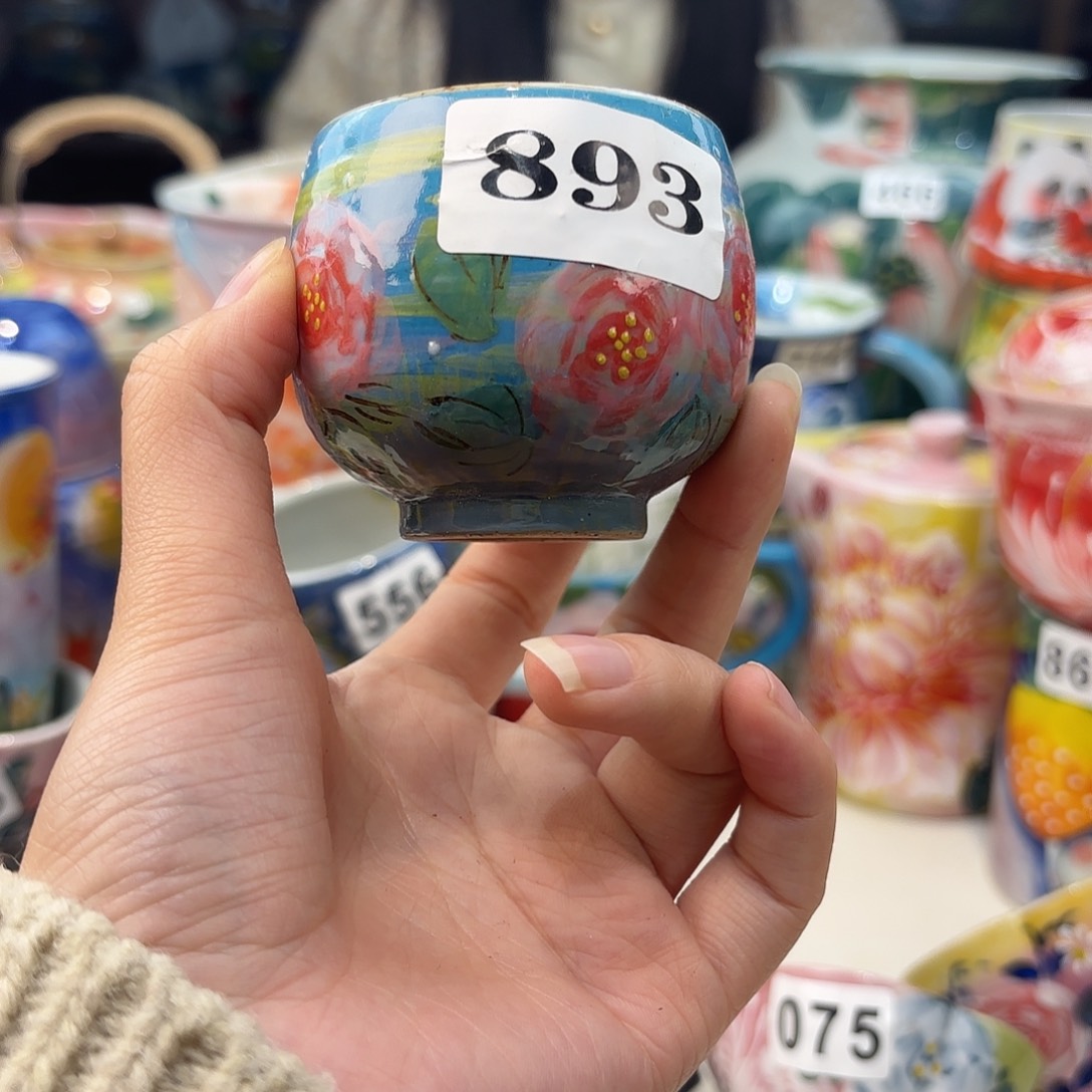 瓷片花**落兔兔好可爱啊我