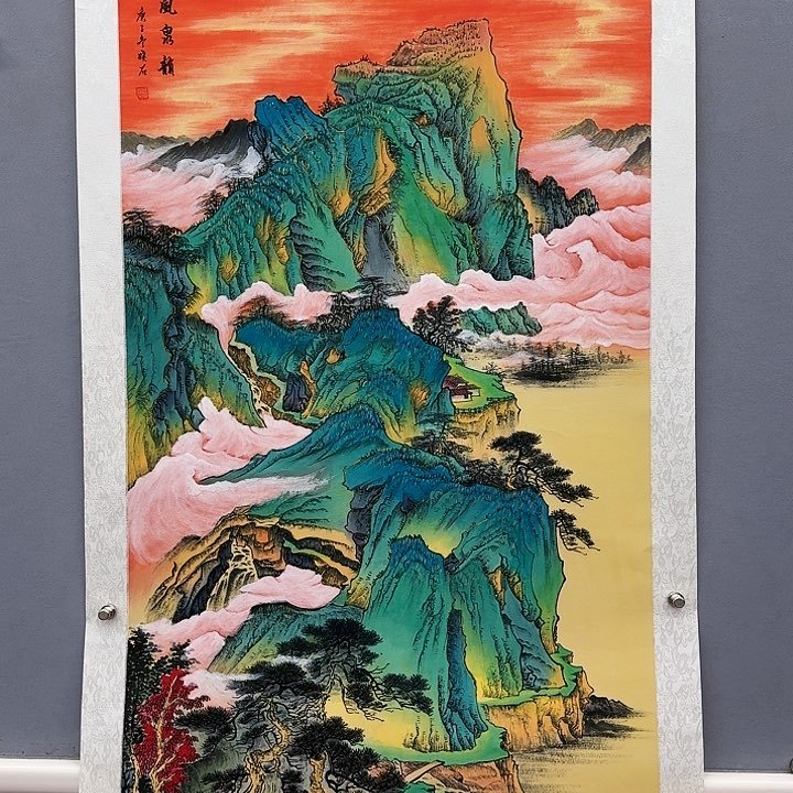 国画书法作品多次参加