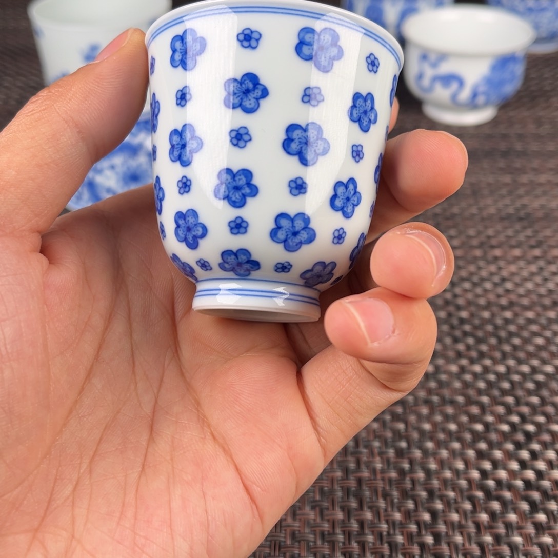 瓷片景德镇陶瓷杯子