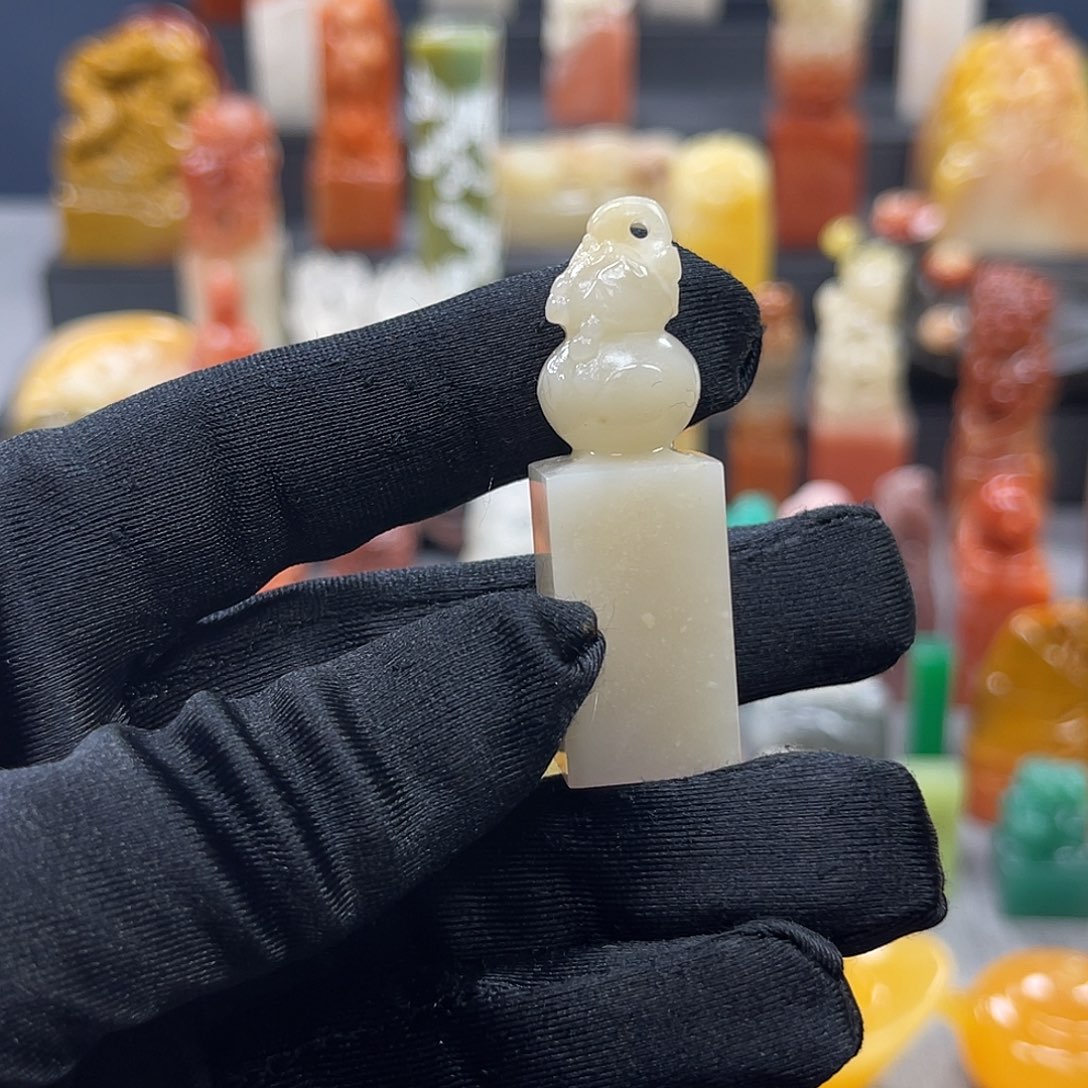 寿山石印石包邮包刻8939