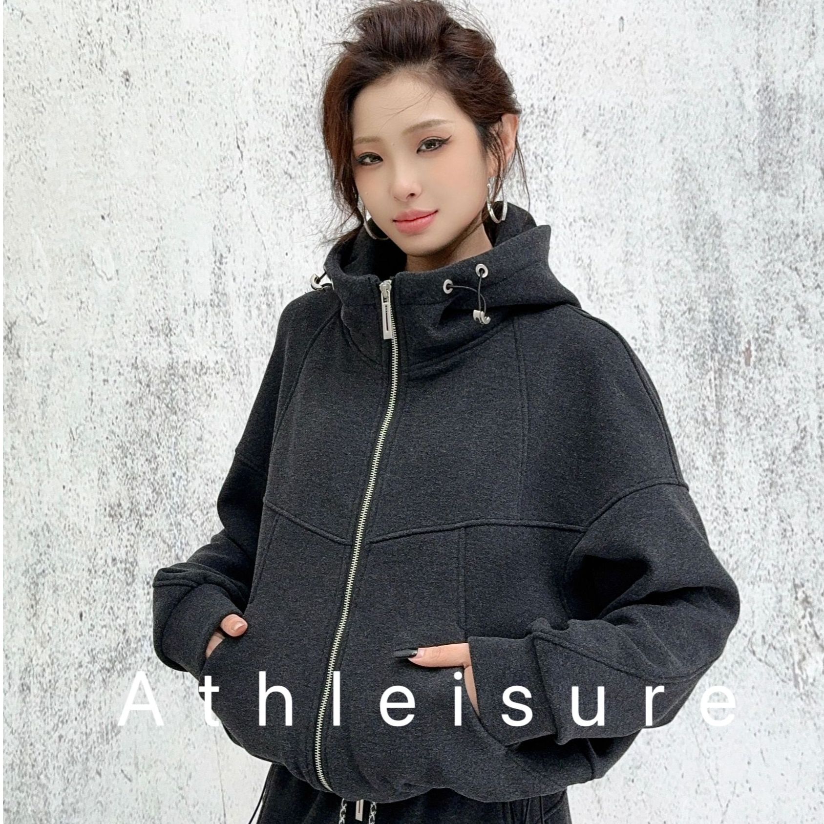 1205-06  女士秋冬百搭休闲时尚卫衣外套  KXN  859