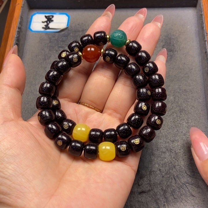 星月菩提吊坠菩提