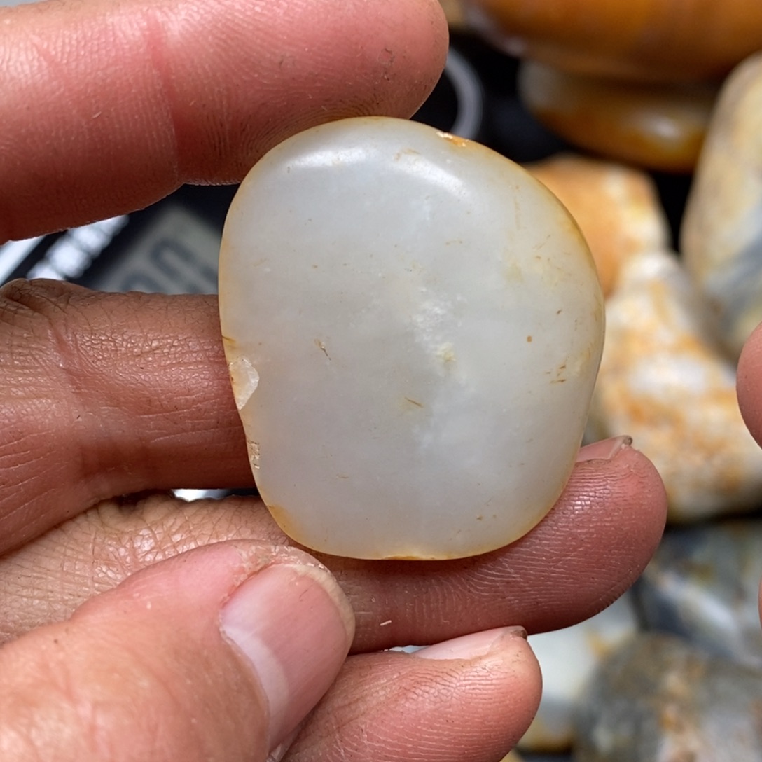 和田玉（糖玉）挂件未镶嵌