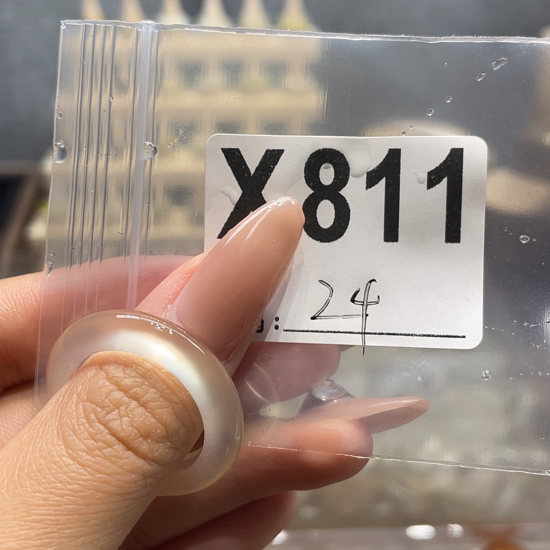 玛瑙/玉髓未镶嵌戒指811