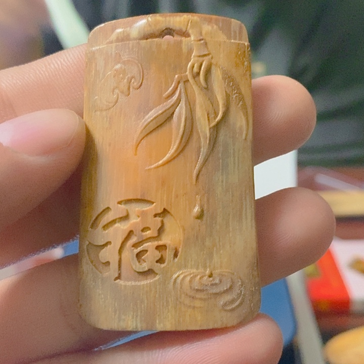 天然猛犸牙雕刻残次品