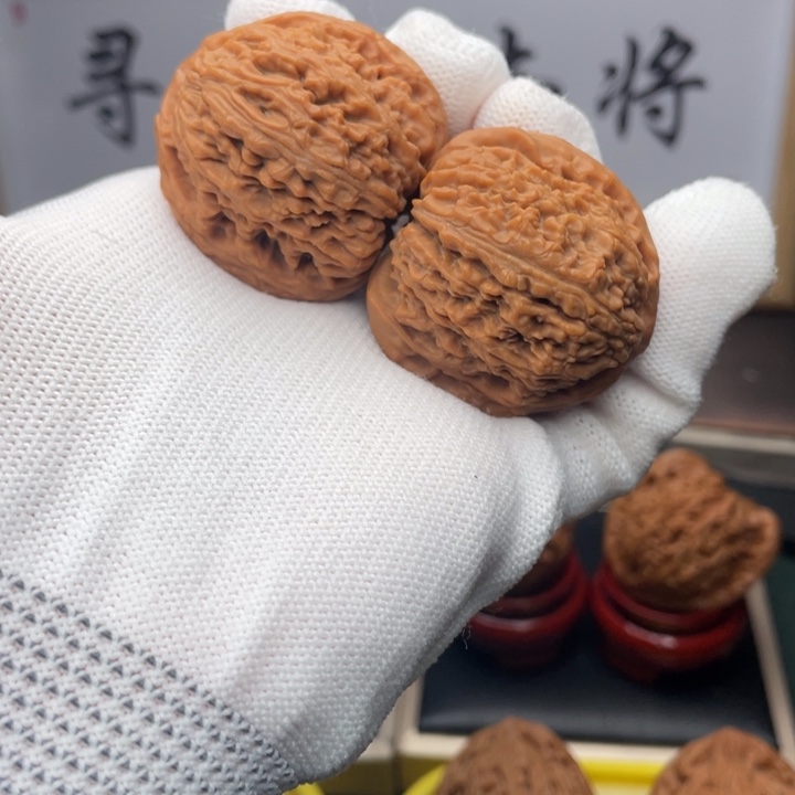 文玩核桃吊坠38尺窝头肉球