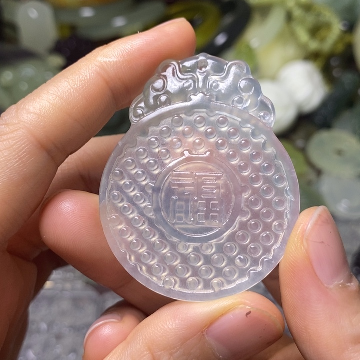 岫玉天然岫玉挂件未镶嵌