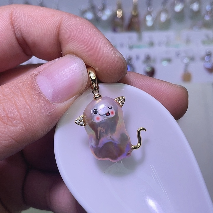 淡水珍珠未镶嵌颈饰15