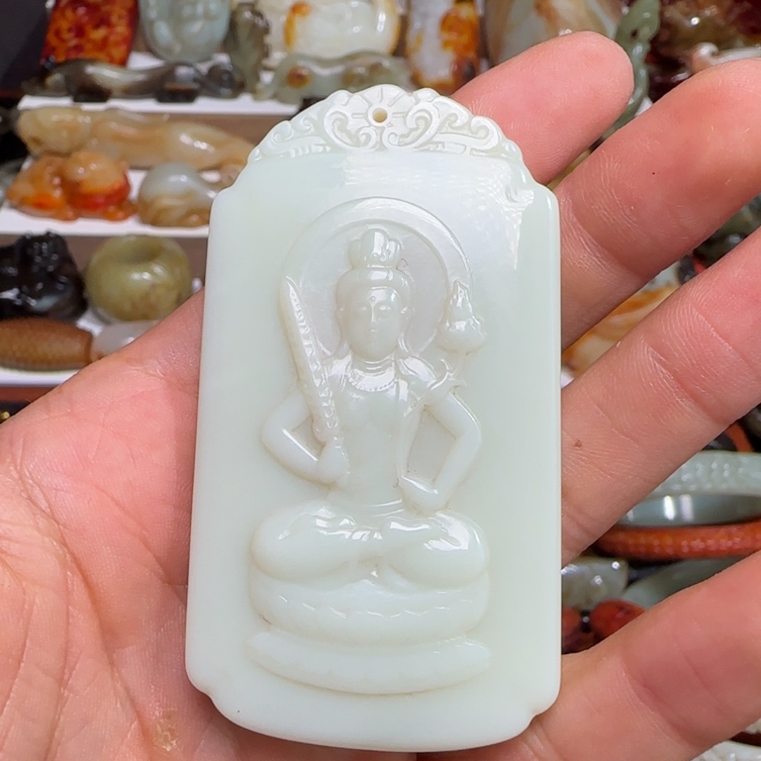 拂***玉和田玉未镶嵌挂件