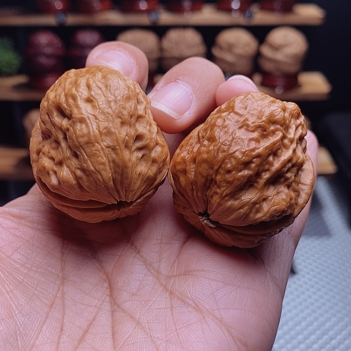 文玩核桃把件龙脊妖蟾26