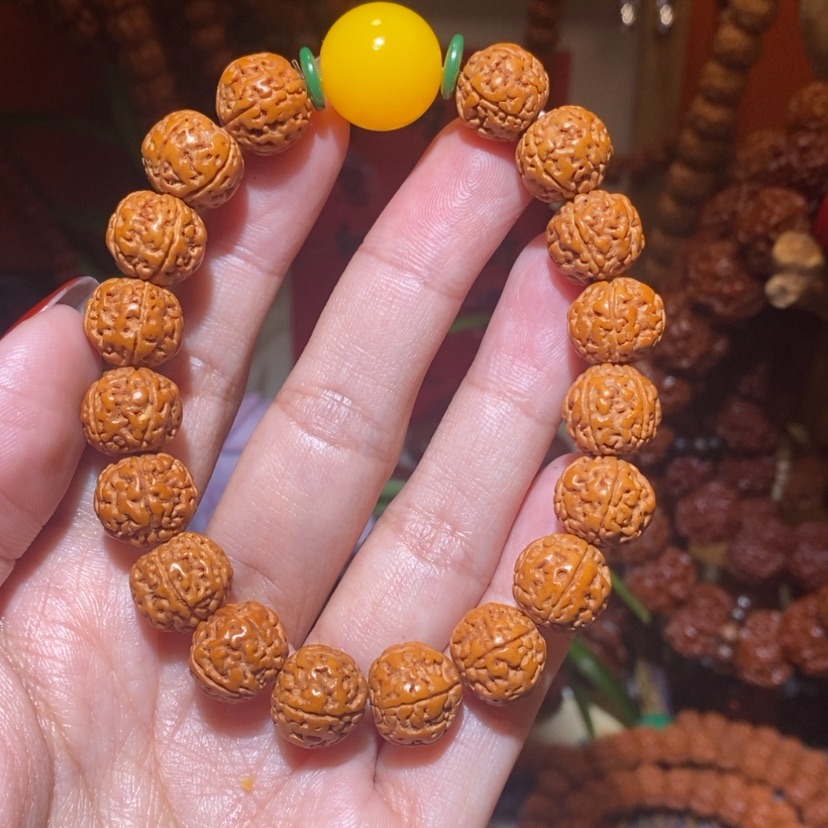 【闪购商品】金刚菩提手串12单原籽