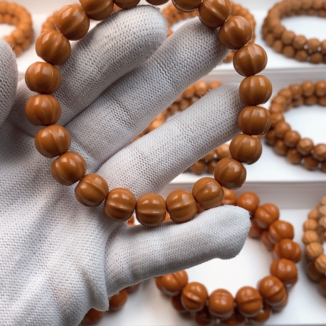 猴头核桃吊坠冰*啡小鲨鱼