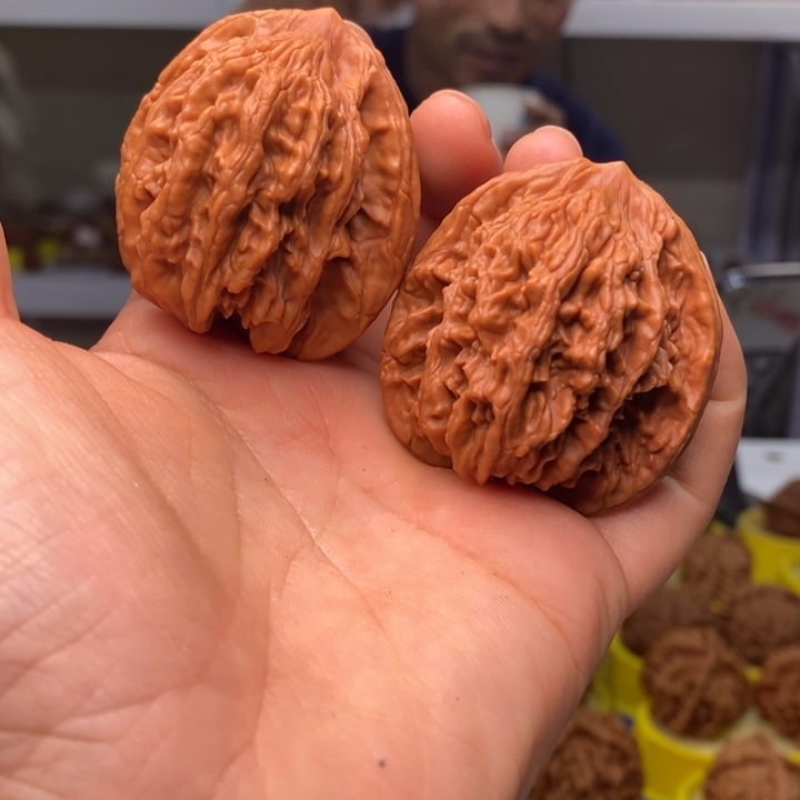 吊坠文玩核桃文玩核桃虎头42～