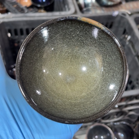 茶盏建阳建盏微瑕平口