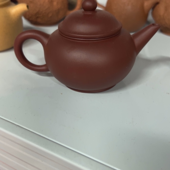 茶案紫砂红皮龙水平瑕疵150cc