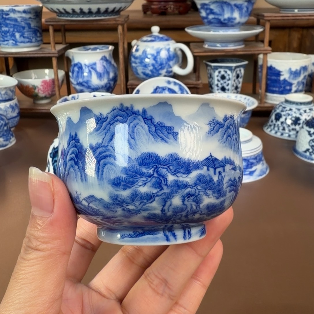 景德镇陶瓷手工手绘