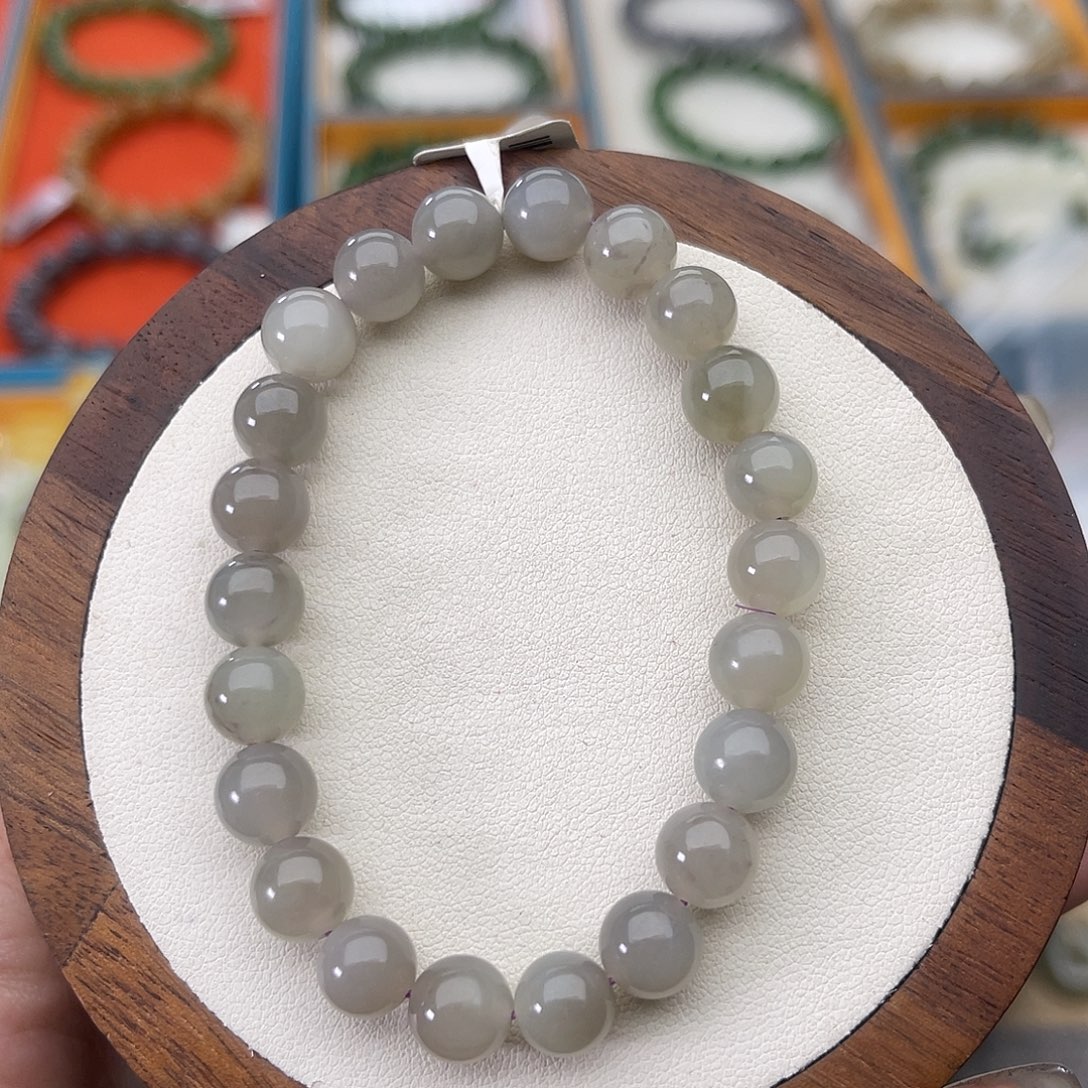 和田玉未镶嵌手串Z4卡8