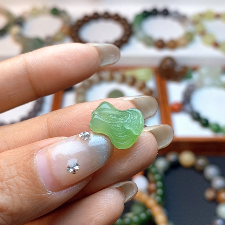 和田玉手链未镶嵌