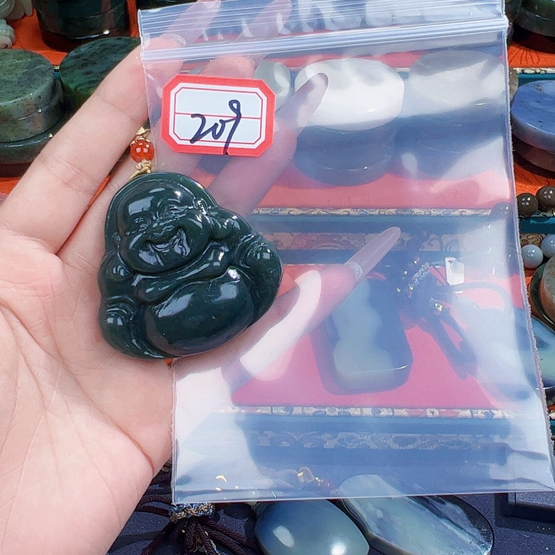 和田玉珠宝半成品未镶嵌