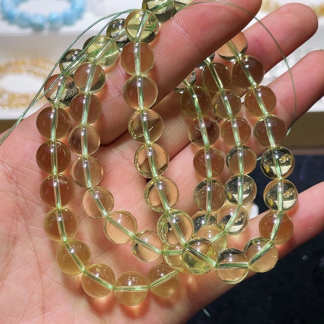 水晶手链未镶嵌竹叶青10+多样性任任发其一