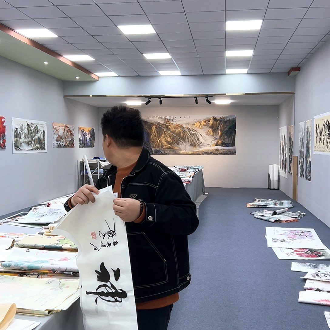 国画国画作品宣纸纯手绘