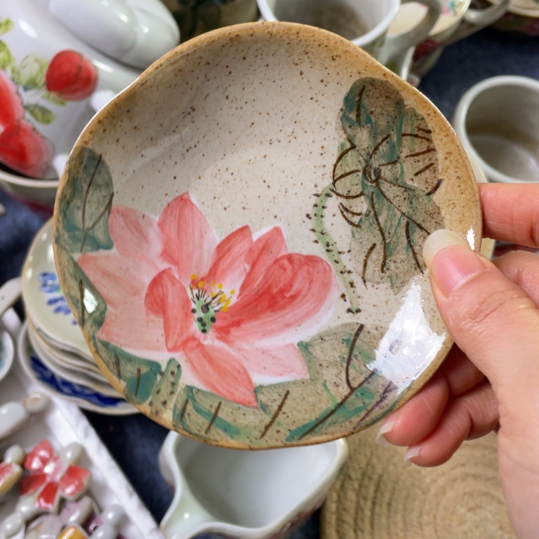 小碟景德镇高温陶瓷8888