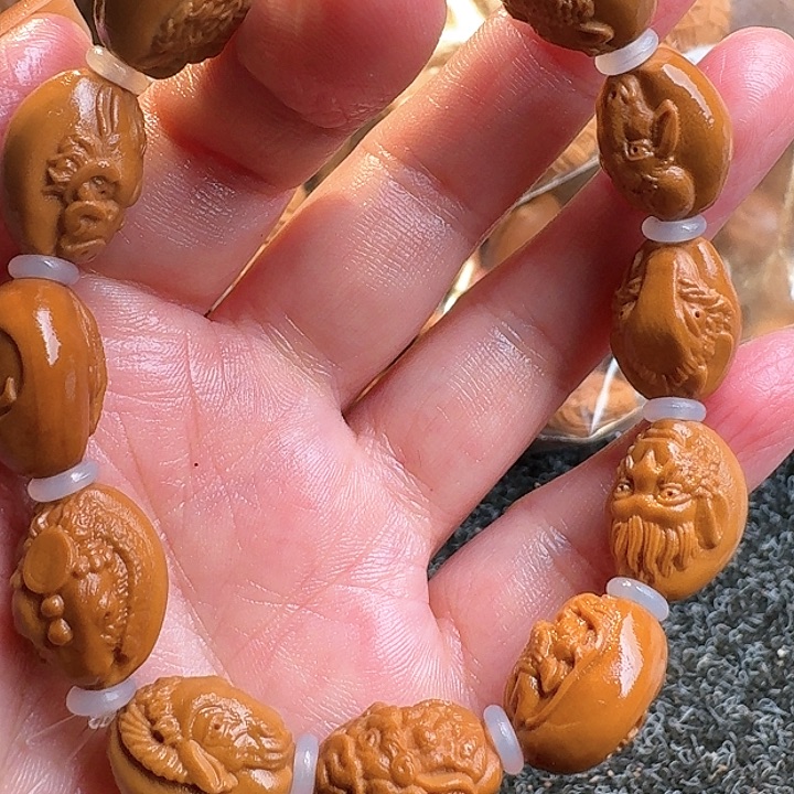 橄榄核吊坠十二生肖
