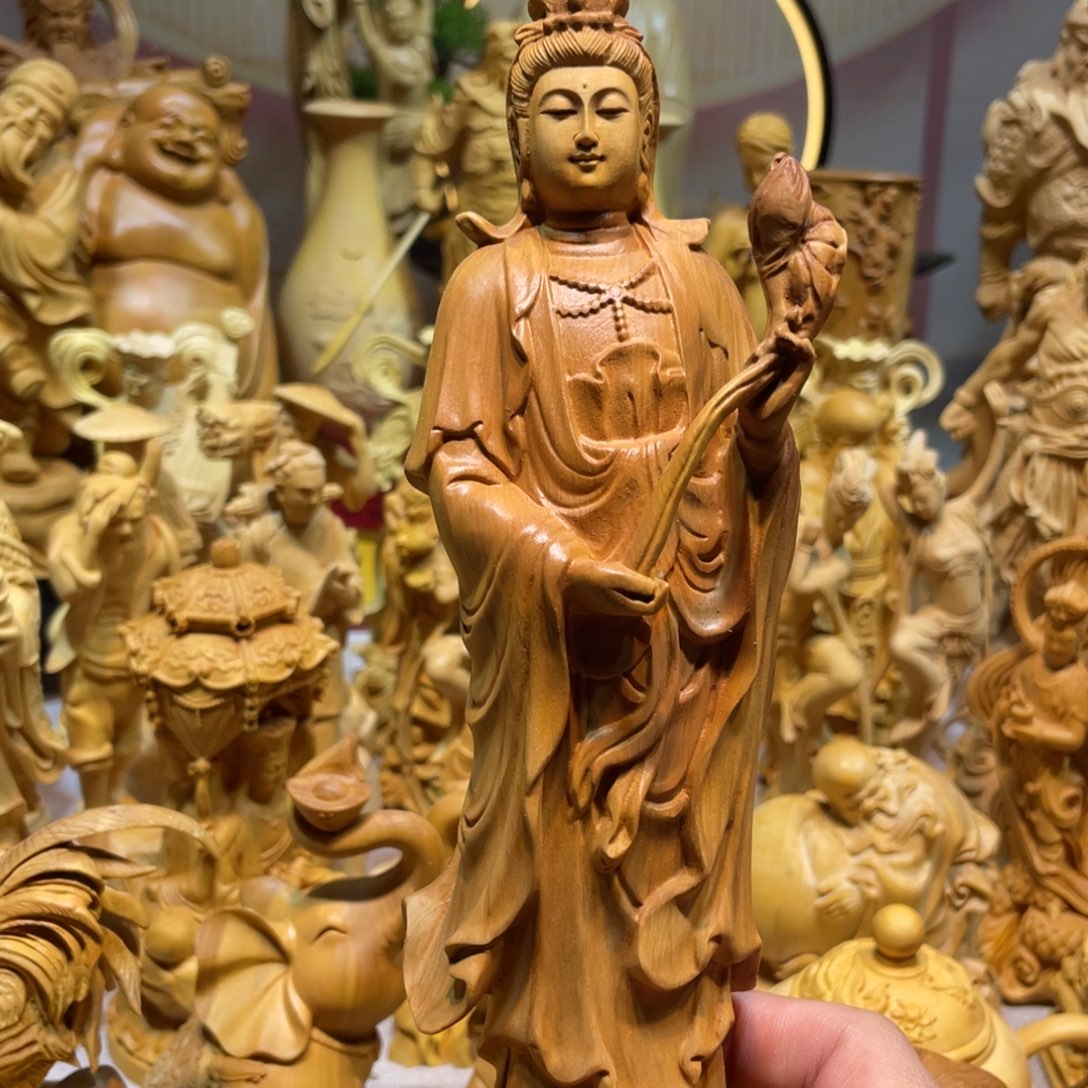 黄杨木用****3黄杨木大士菩萨