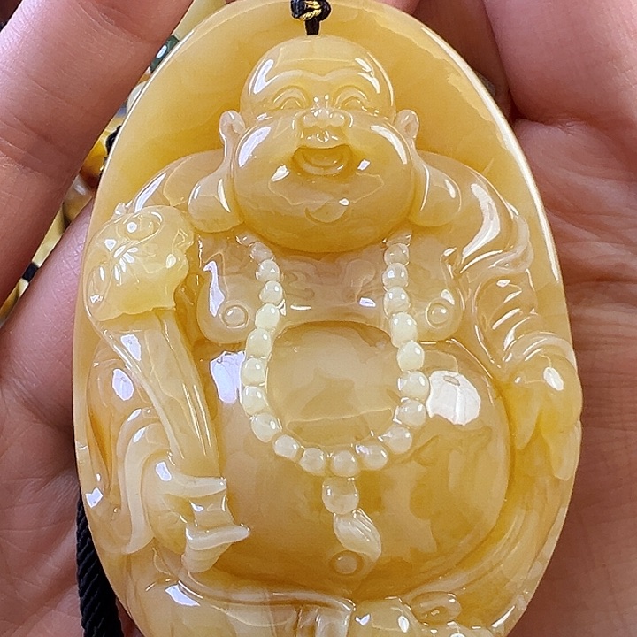 蜜蜡颈饰未镶嵌蜜蜡