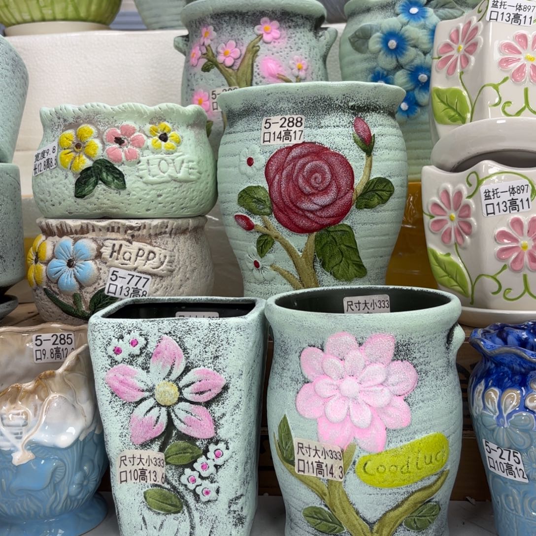 @夏西陶瓷花盆@@5