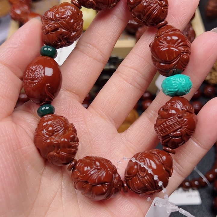 橄榄核吊坠冰****水橄榄核