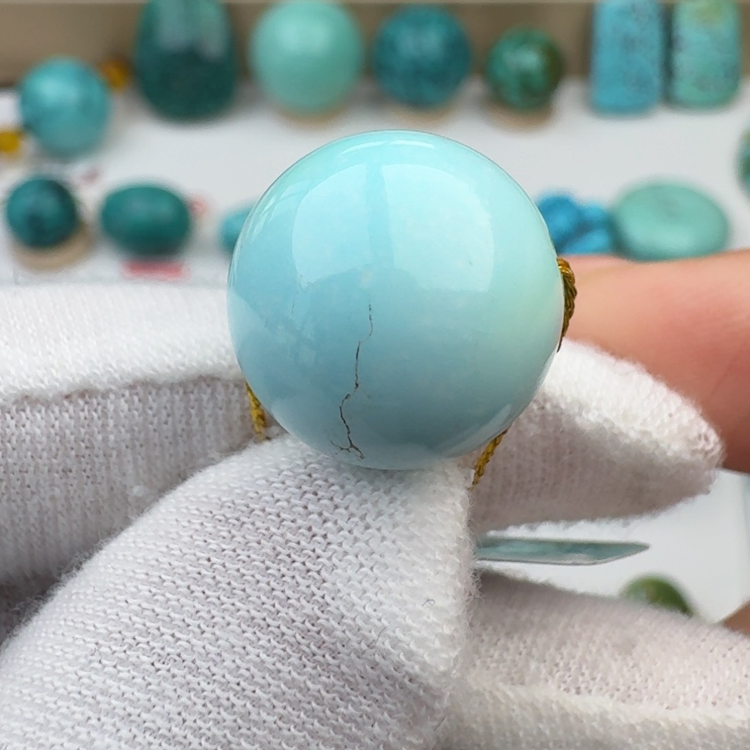 绿松石珠宝奇石未镶嵌