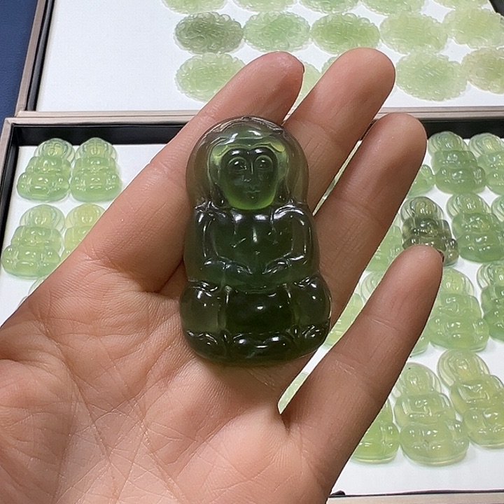 蛇纹石玉颈饰未镶嵌❄️****